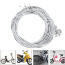 Cable de freno de bicicleta 2 m Cable interior 1,2 mm Para bicicletas de montaña y carretera Cable universal para frenos delanteros y traseros Fácil 2