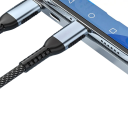 Câble USB C double à charge rapide 2 m 240W 5A PD câble de charge ultrarapide USB 2.0 câble de données 48V 480 Mb/s câble de charge 2