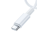 Cable USB C dual de carga rápida de 100 W y 1 m, cable trenzado de nailon PD 5A, conector de doble cara QC 4.0 para teléfono móvil, tableta 8