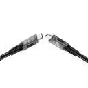 Cable USB C dual de carga rápida de 240 W, cable de datos corto de 50 cm 3.1 PD 48 V 5 A para dispositivos compatibles con carga y transferencia de datos extremadamente rápidas 5