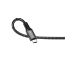 Câble USB C dual rapide de 240 W 50 cm avec connecteur à 90° câble de données court PD 3.1 48V 5A pour chargement et transfert de données ordinateurs 3