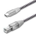 Cable USB-C / USB-B para impresoras M/M 2