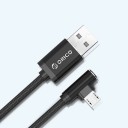 Cable USB en ángulo a USB-C / Micro USB / Lightning 7