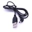 Cablu de alimentare 5V DC 3,5 x 1,35 la USB 1 m 2 buc 3