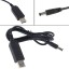 Cablu de alimentare QC 3.0 USB la DC 5,5 x 2,1 mm 3