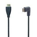 Cablu de conexiune curbat Mini HDMI la HDMI de 50 cm 1