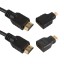 Cablu de conexiune HDMI M / M cu adaptoare HDMI Mini / HDMI Micro 2