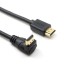 Cablu de conexiune unghi HDMI 2.0 M / M 4