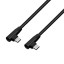 Cablu de conexiune unghiular USB-C M / M 1