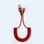 Cablu de date flexibil USB la Micro USB 4