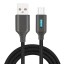 Cablu de date USB către Micro USB / USB-C K625 1