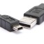 Cablu de date USB la Mini USB cu 5 pini M / M 1