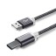 Cablu de date USB / USB-C cu conector K646 extins negru