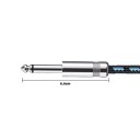 Cablu împletit pentru chitară electrică, 3 m, cablu negru pentru instrumente, cu conectori drepți, design durabil și flexibil, accesorii muzicale 2