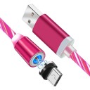 Cablu luminos de încărcare USB magnetic 2