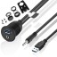 Cablu prelungitor auto USB 3.0 / 3.5mm 1