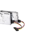 Cablu splitter de alimentare SATA 15pin mascul la 2x 15pin mamă 20 cm pentru sursă de alimentare HDD/SSD 5V/2A și 12V/2A Accesorii hard disk 2