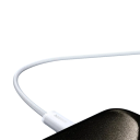Cablu USB C cu încărcare rapidă, dual, 1 m, conector PD 100 W, cablu împletit tip C, cablu de date 480 Mbps pentru încărcare rapidă 12