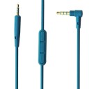 Cabo de áudio com microfone para auscultores Bose QC25 e QC35 Controlador com três botões Conectores de 2,5 mm e 3,5 mm jack Comprimento de 1,5 2