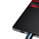 Cabo de carregamento rápido 25 cm USB A para USB C 3A carregamento rápido cabo de dados sincronização de dados cabo compacto para dispositivos móveis e powerbanks 2