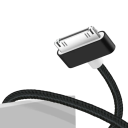 Cabo de carregamento rápido 30pin para USB A 2 m cabo de dados e carregamento 2.4A para dispositivos Apple mais antigos iPhone iPad iPod 11