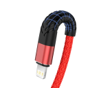 Cabo de carregamento rápido USB A para Lightning 25 cm 3A para iPhone QC 2.0 3.0 4.0 cabo de dados curto para carregamento rápido 8