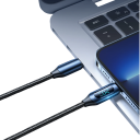 Cabo de carregamento rápido USB C para Lightning 2 m com indicador LED 20W PD compatível com iPhone iPad carregamento rápido transferência de dados 480 Mbps 5