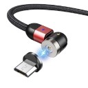 Cabo de carregamento USB magnético com conector 1