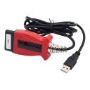 Cabo de Diagnóstico OBD2 J2534 USB para Jaguar Land Rover SDD V165 V160 e Volvo Vida 2014D 2015A e Toyota Techstream 18.00.008 vermelho 4