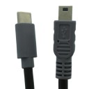 Cabo de ligação USB-C 3.1 para Mini USB-B M/M 3