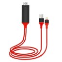 Cabo de ligação USB HDMI / Lightning 1