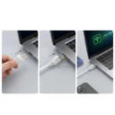 Cabo ethernet RJ45 1000 Mbps 25 m blindado para ligação de router a computador e consolas de jogos 10