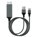 Cabo HDMI para USB-C / USB 5