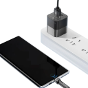 Cabo magnético rotativo USB A para iOS iPhone Lightning 1 m com conector magnético 3A cabo de dados velocidade de transferência 480 Mbps 3