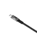 Cabo USB C de carregamento rápido 240 W 50 cm cabo de ligação com porta USB C 3.1 PD 48V 5A 40 Gbps transferência de dados vídeo 8K dispositivos compatíveis 3