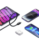 Cabo USB C e Lightning de carregamento rápido 1 m PD 29W 3A cabo de dados 480 Mbps compatível com carregamento de iPhone dispositivos iOS 2