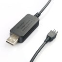 Cabo USB de alimentação para Sony AC-L 4