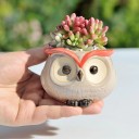 Cache-pot décoratif en forme de hibou 2