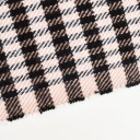 Cachecol de inverno masculino com padrão - Bege 4