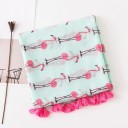 Cachecol estiloso para crianças - Flamingos 2