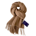 Cachecol feminino 135–175 cm Cachecol de lã macia e lisa com pontas desfiadas Acessório de moda elegante e aquecido, adequado para o outono e inverno 19