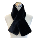 Cachecol feminino 80–100 x 11,5 cm Cachecol liso de pele sintética Acessório de moda quente e suave para o inverno Elegante e confortável cachecol de pele para uso diário 1