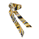 Cachecol feminino longo e estreito 4 × 100 cm Estampado Acessório de moda multifuncional para a cabeça Faixa de cabelo Adorno para alça de bolsa 6