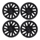 Caches de roues 18" Tesla Model 3 Highland Ensemble de 4 pcs Plastique ABS Avec des caches centraux Ouverture pour valve Caches de jantes 4