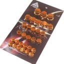 Caches pour vis et écrous 30 pcs 8