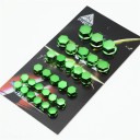 Caches pour vis et écrous 30 pcs 4
