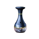 Cachimbo de água eléctrico portátil RYKOAL com display LED e iluminação Regulador de temperatura Decoração dourada Alimentação por bateria Conjunto de viagem shisha hookah 5