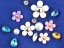 Căciulă de dama cu strasuri si flori J3089 6