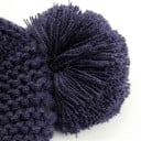 Căciulă de iarnă pentru copii cu urechi și pompoane 19 × 18 cm 0–12 luni Bumbac acril Căciulă cu legare sub gât Căciulă caldă 3