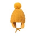Căciulă de iarnă pentru copii cu urechi și pompon Circumferință 43–58 cm 2–8 ani Bumbac poliester Căciulă călduroasă cu clapete pentru urechi 10